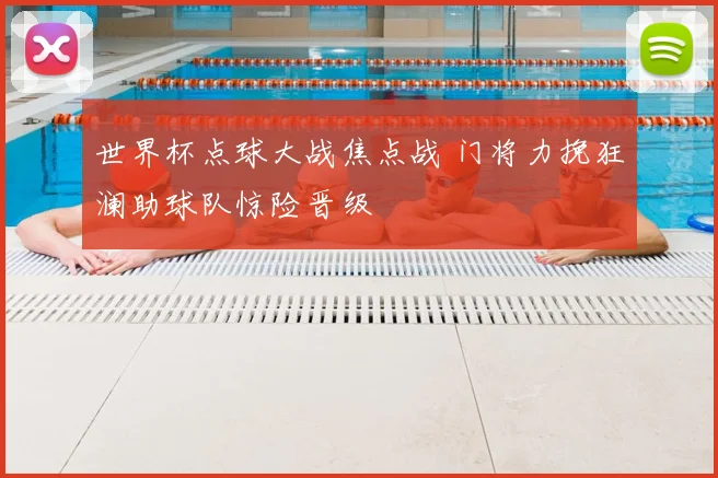 世界杯点球大战焦点战 门将力挽狂澜助球队惊险晋级