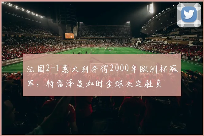 法国2-1意大利夺得2000年欧洲杯冠军，特雷泽盖加时金球决定胜负