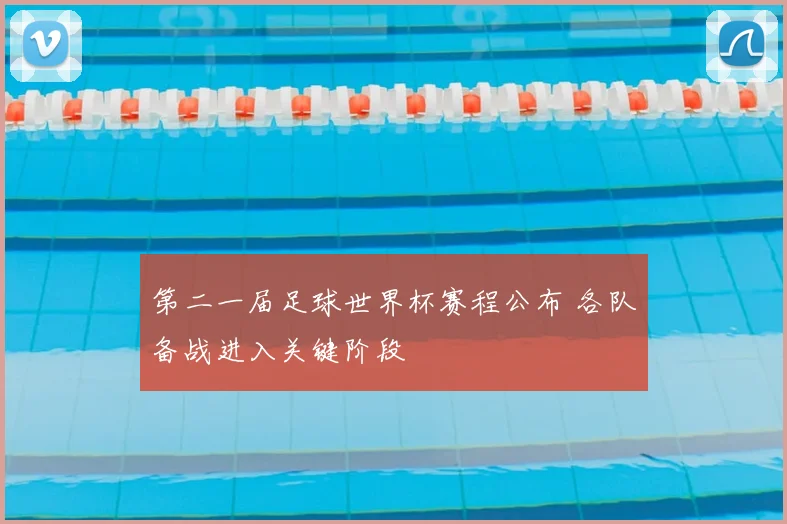 第二一届足球世界杯赛程公布 各队备战进入关键阶段